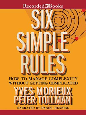 cover image of Six Simple Rules